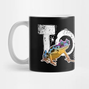 Toxic Frog (White) Mug